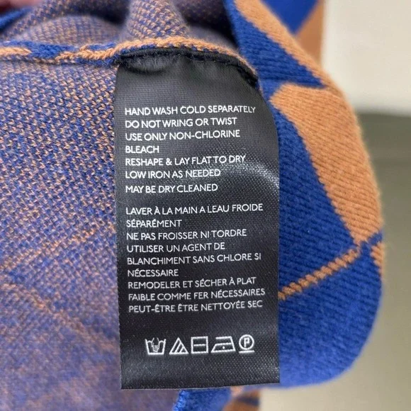 Urban Outfitters Argyle‎ Knit Sweater Mini Dress Size Medium NWT - Picture 9 of 14